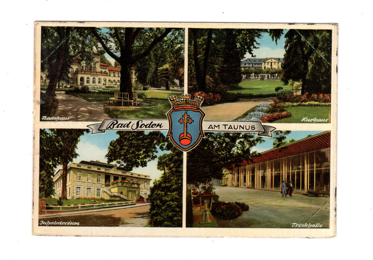 Ansichtskarte Bad Soden am Taunus / Kurhaus +++