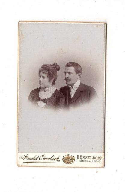 Fotografie Feines Paar - Düsseldorf 1890er