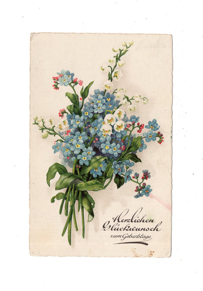 Ansichtskarte Glückwünsche / Glückwunsch zum Geburtstag / L1-62