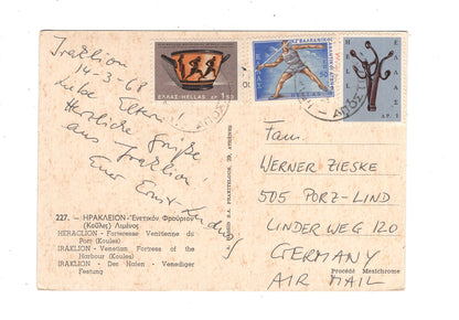 Ansichtskarte Kreta / Iraklion / Griechenland / N1-54