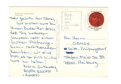 Ansichtskarte Freiburg im Breisgau / Universität / G1-64