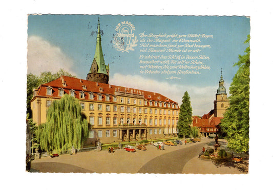 Ansichtskarte Erbach im Odenwald / Gräfliches Schloss