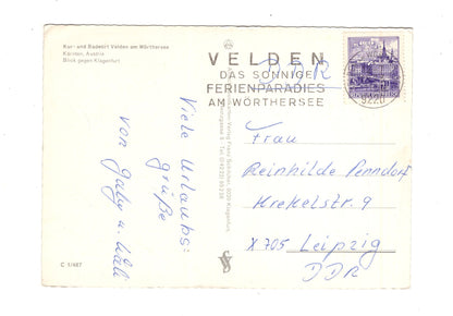 Ansichtskarte Velden am Wörthersee / Kärnten / Österreich