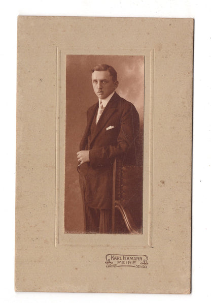 Fotografie Feiner Herr - Peine 1910er / CAB W-34