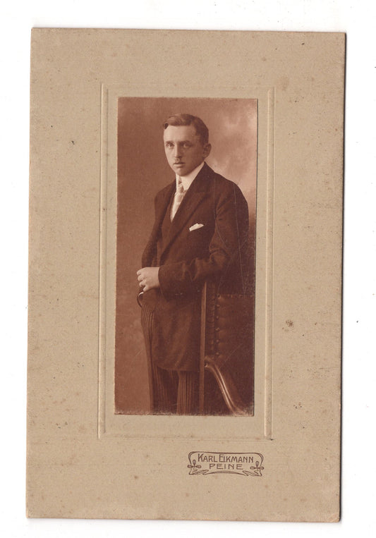 Fotografie Feiner Herr - Peine 1910er / CAB W-34