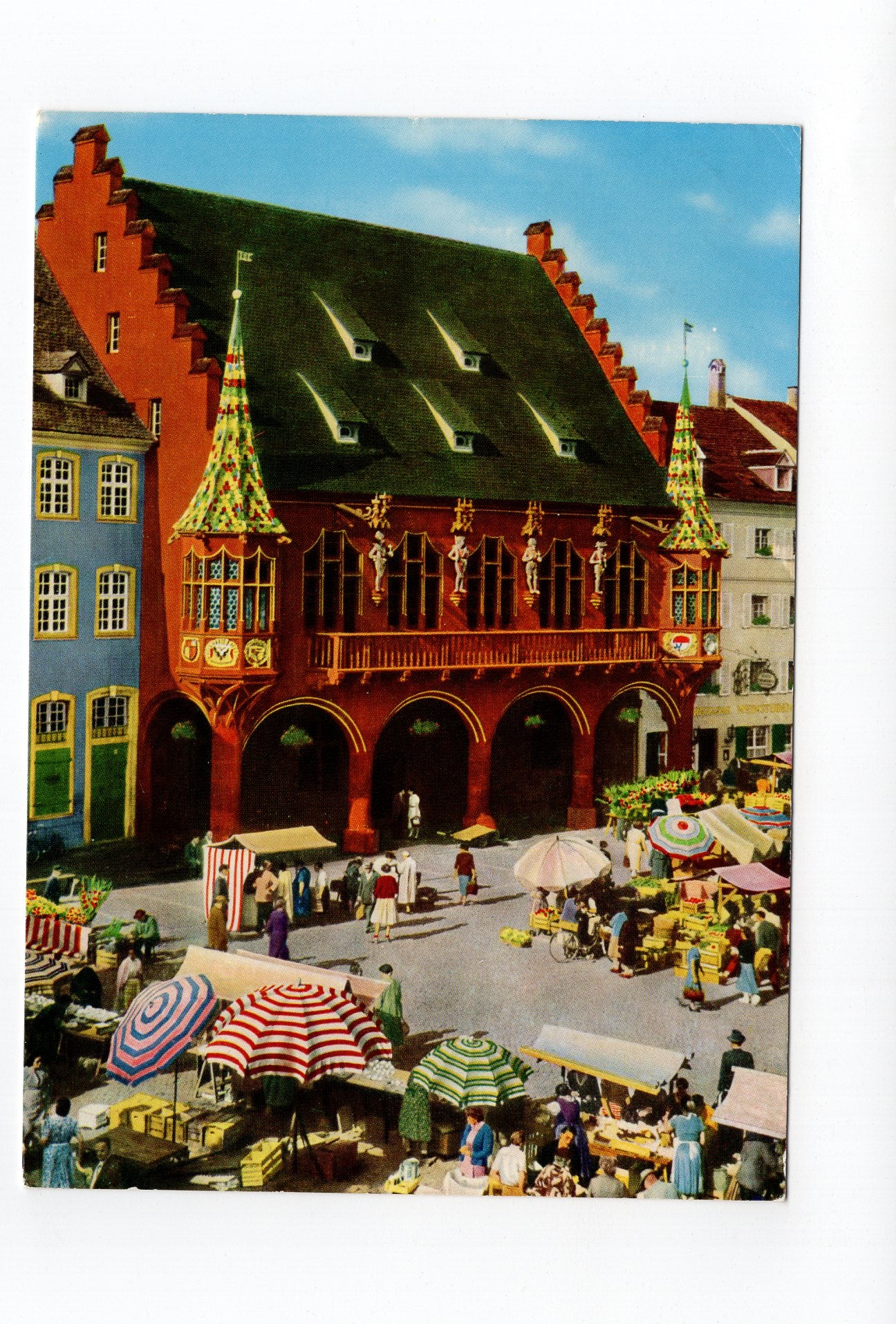 Ansichtskarte Freiburg im Breisgau / Kaufhaus
