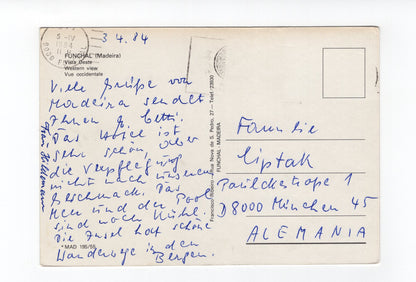 Ansichtskarte Funchal / Madeira / Portugal