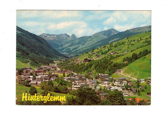 Ansichtskarte Hinterglemm / Salzburger Land / Österreich