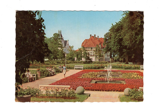 Ansichtskarte Bad Nenndorf / Sonnengarten