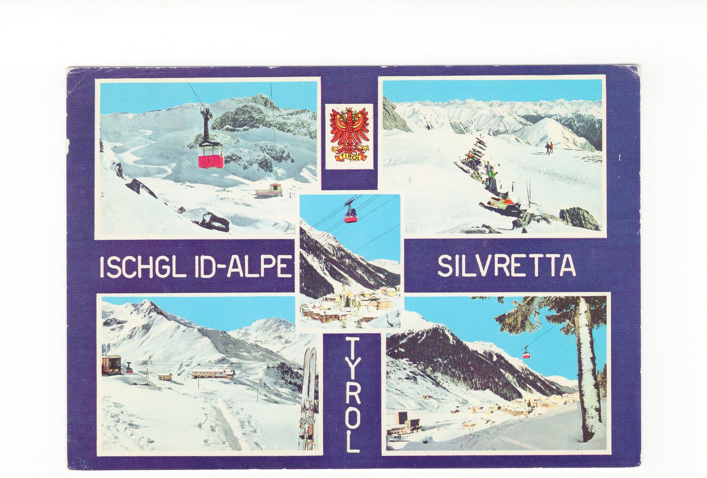 Ansichtskarte Ischgl - Id-Alpe - Silvretta / Tirol / Österreich