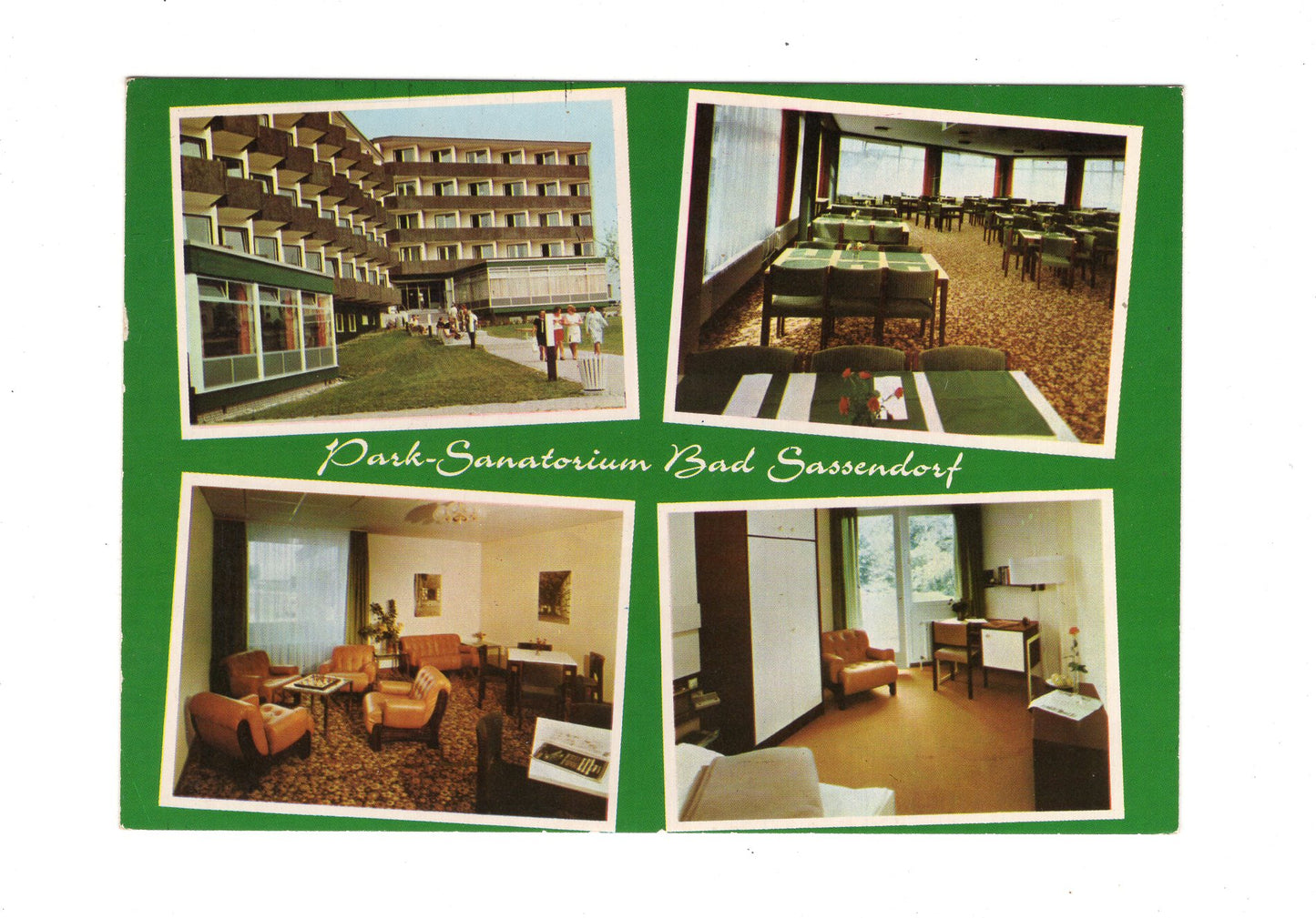 Ansichtskarte Bad Sassendorf / Park-Sanatorium