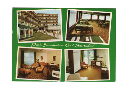 Ansichtskarte Bad Sassendorf / Park-Sanatorium