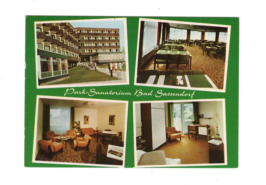 Ansichtskarte Bad Sassendorf / Park-Sanatorium