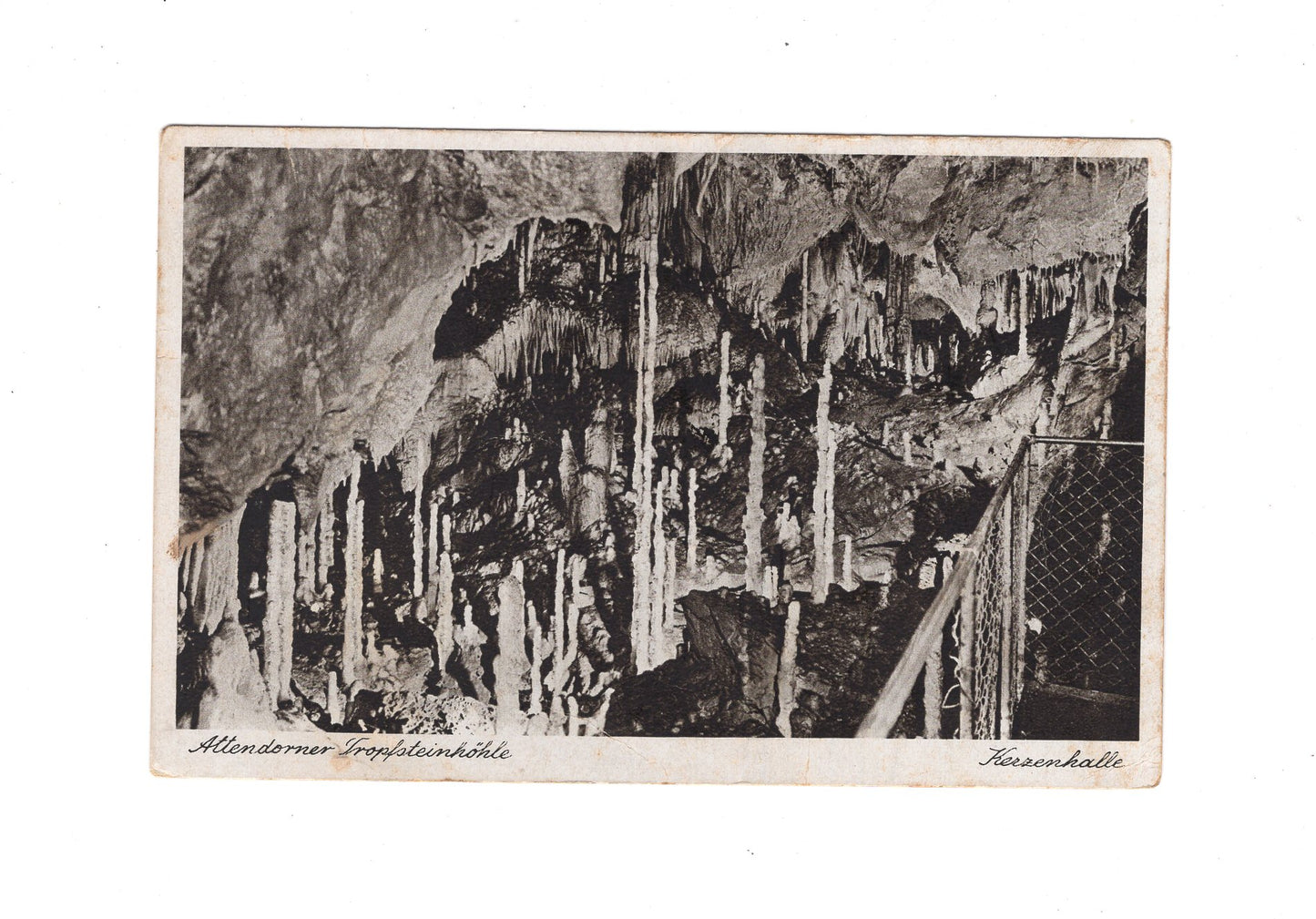 Ansichtskarte Attendorner Tropfsteinhöhle