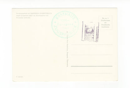 Ansichtskarte Fernpassgebiet mit Rasthaus Zugspitzblick / Österreich