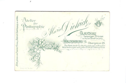 Fotografie Niedliches kleines Kind - Glauchau / Waldenburg 1890er