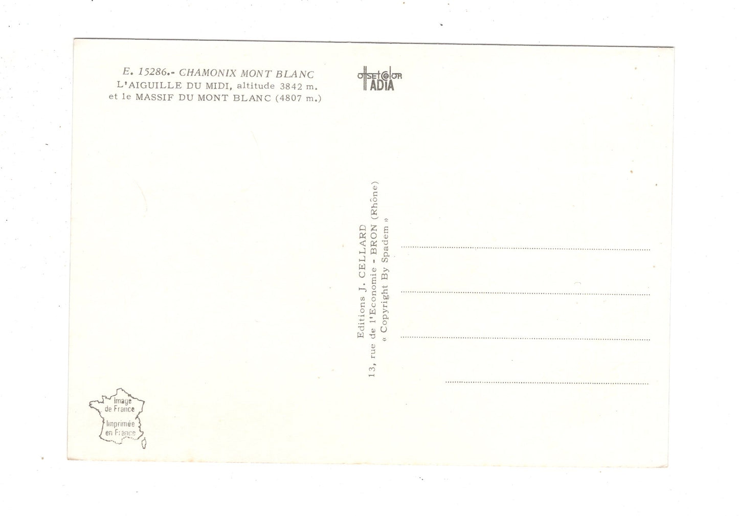 Ansichtskarte Chamonix-Mont-Blanc / Frankreich