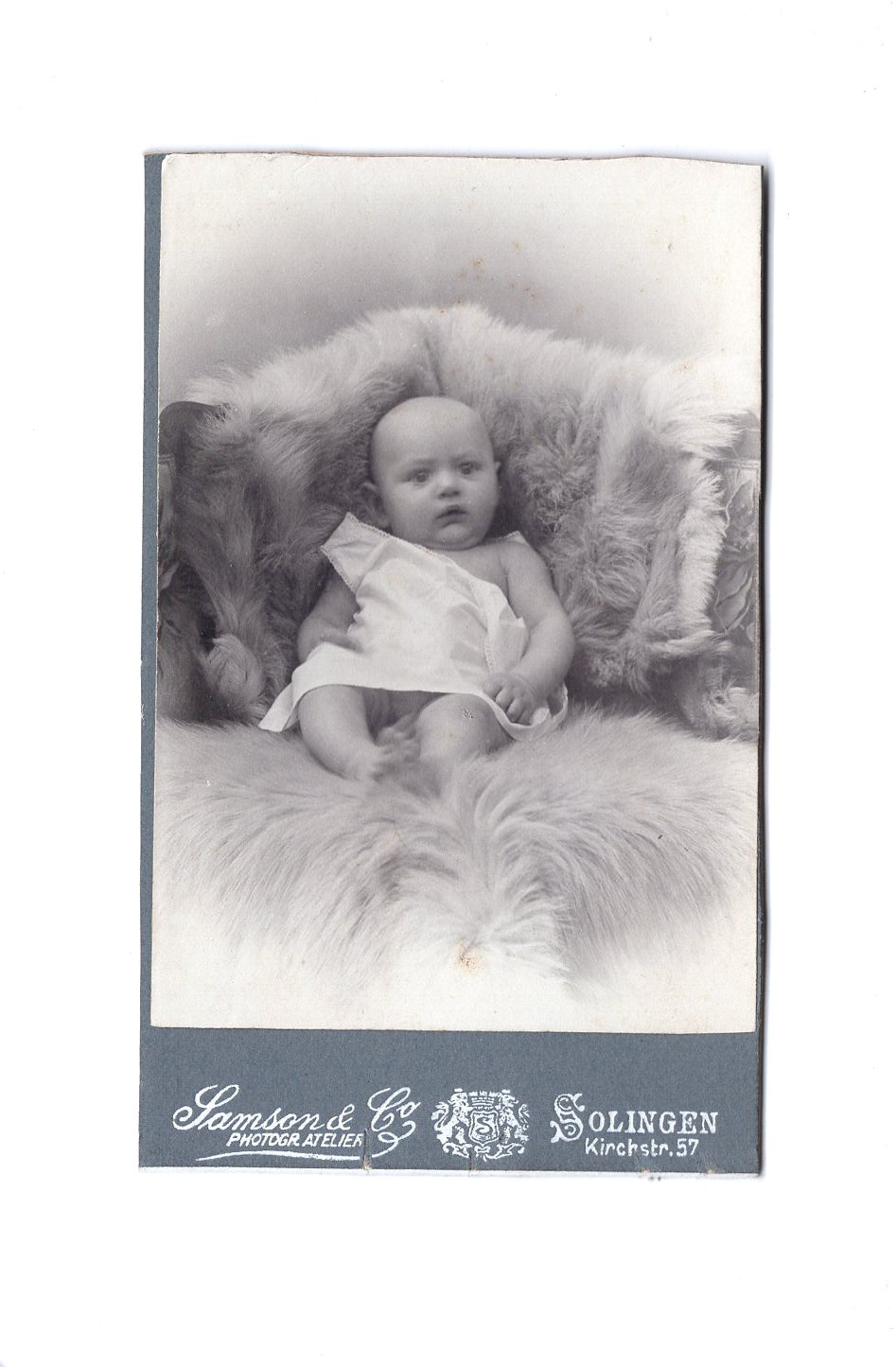 Fotografie Schönes Kinderbild / Baby - Solingen 1900er