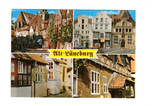 Ansichtskarte Lüneburg / Romantische Altstadt / I1-59