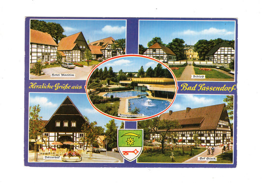 Ansichtskarte Bad Sassendorf / Hotel Maritim / Schloss +++