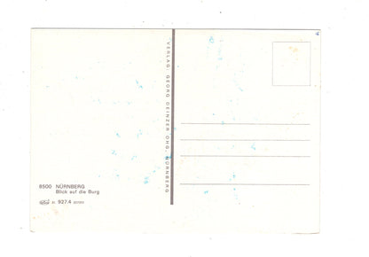 Ansichtskarte Nürnberg / Burg / M1-53