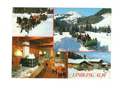 Ansichtskarte Lindling Alm / Hinterglemm / Salzburger Land / Österreich