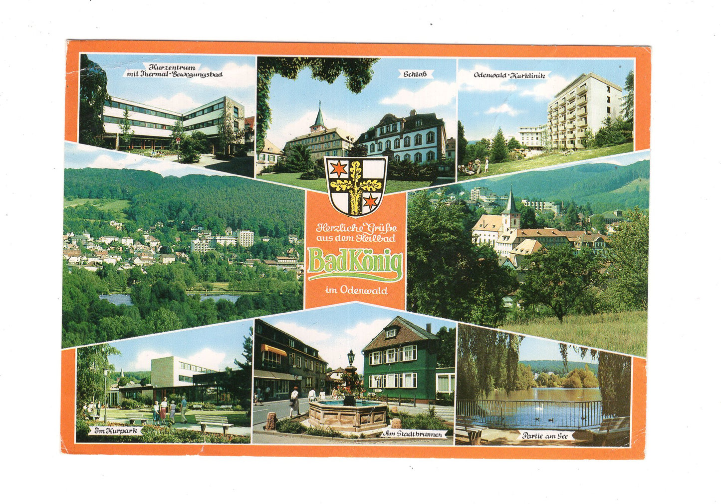 Ansichtskarte Bad König im Odenwald