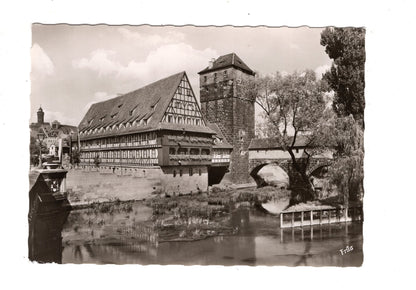 Ansichtskarte Nürnberg / Henkersteg / M1-53