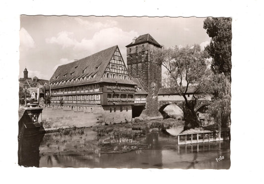 Ansichtskarte Nürnberg / Henkersteg / M1-53