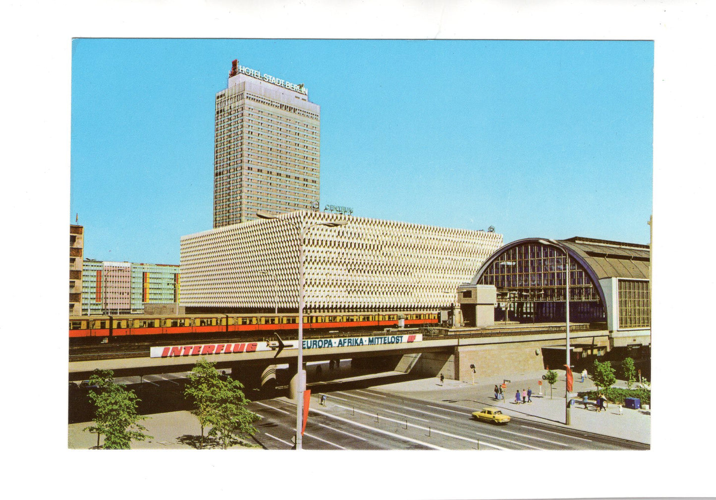 Ansichtskarte Berlin / DDR / S-Bahnhof Alexanderplatz