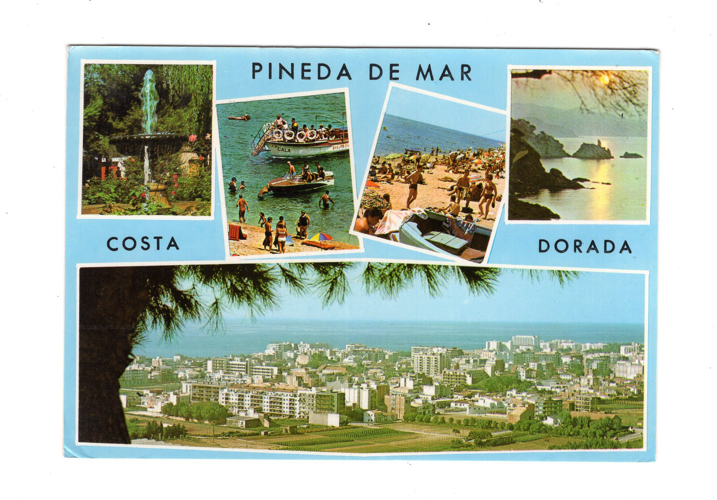 Ansichtskarte Pineda de Mar / Costa Dorada / Spanien