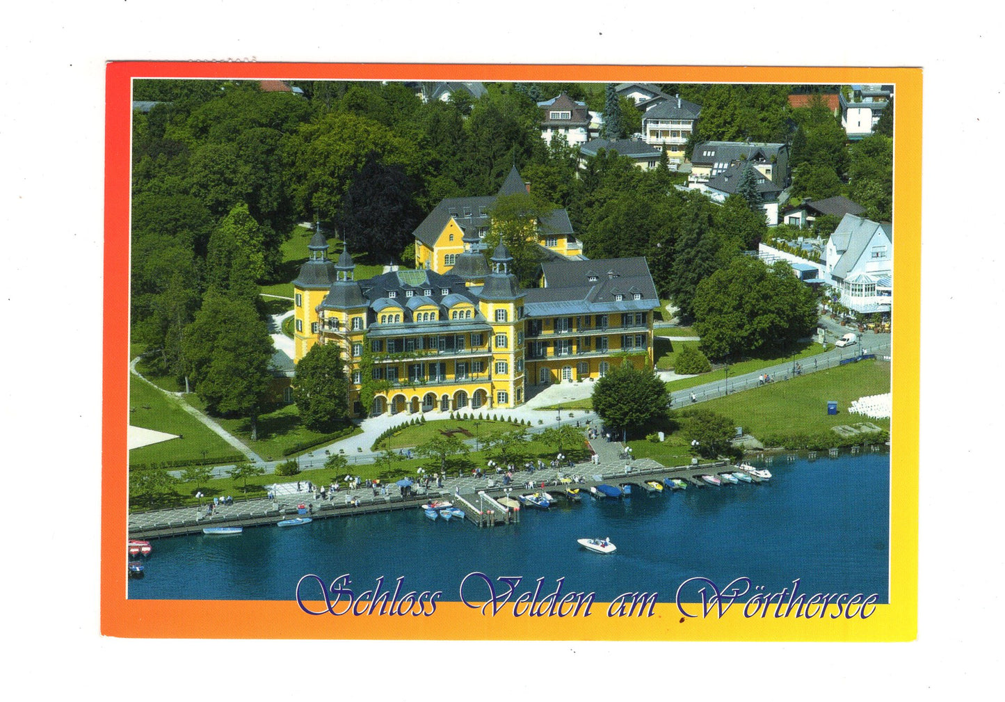 Ansichtskarte Schloss Velden am Wörthersee / Kärnten / Österreich