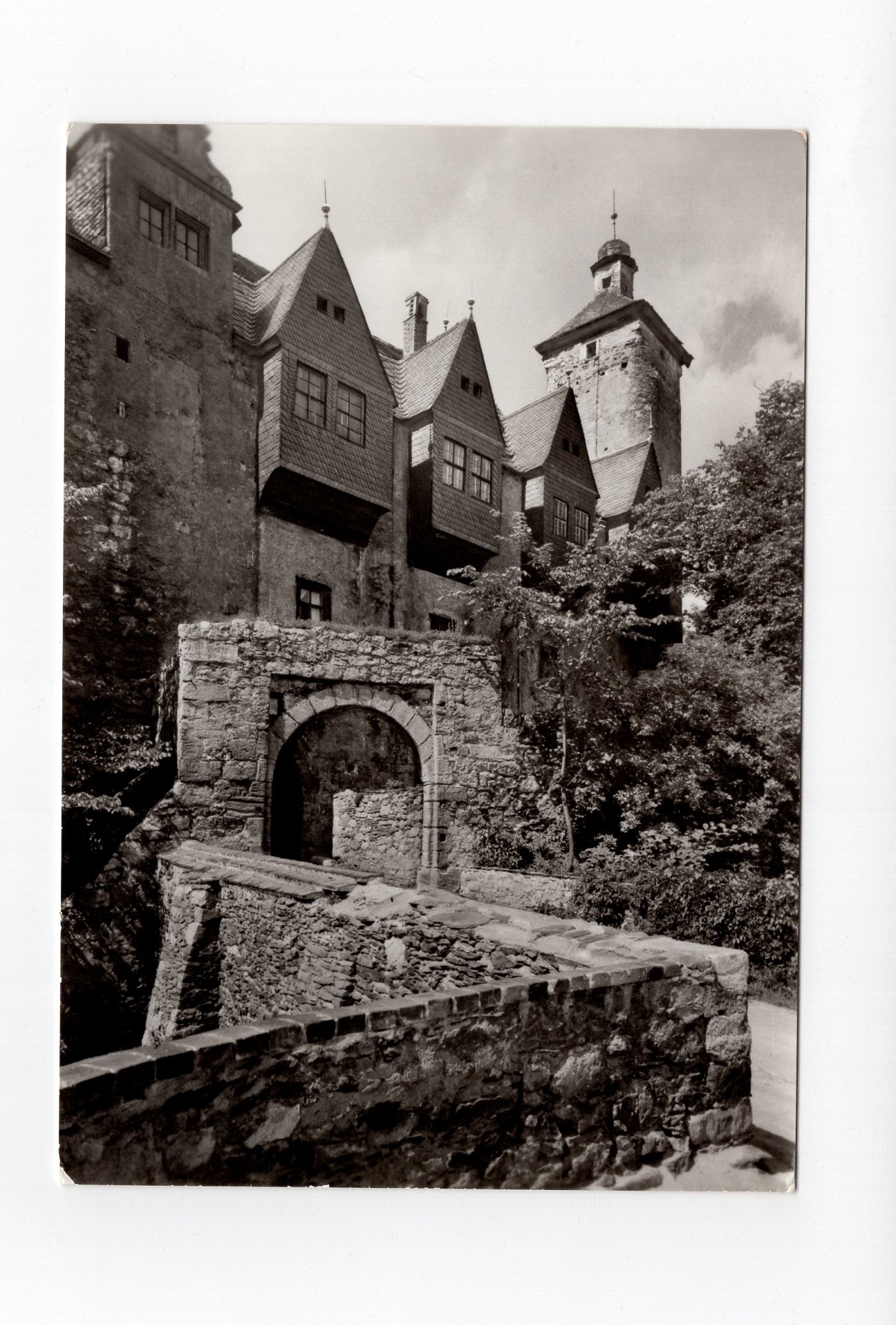 Ansichtskarte Burg Ranis / Kreis Pößneck