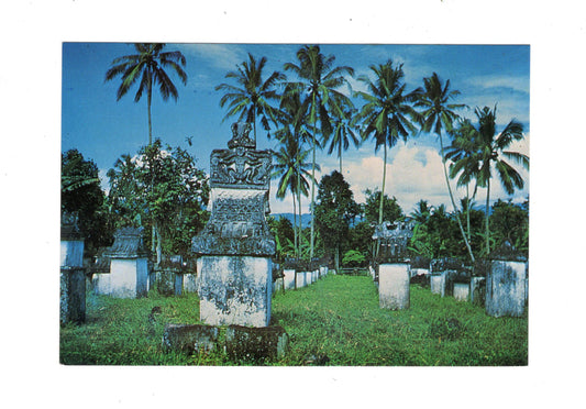 Ansichtskarte Cemetery of Waruga in Minahasa / North Sulawesi / Indonesien