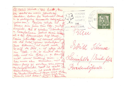 Ansichtskarte Grüße aus der Schwarzwaldhauptstadt Freiburg / G1-64