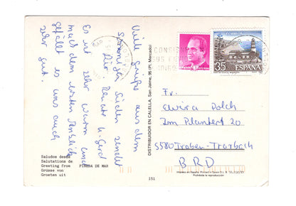 Ansichtskarte Pineda de Mar / Costa Dorada / Spanien