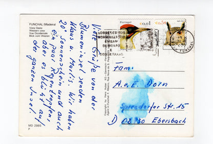 Ansichtskarte Funchal / Madeira / Portugal