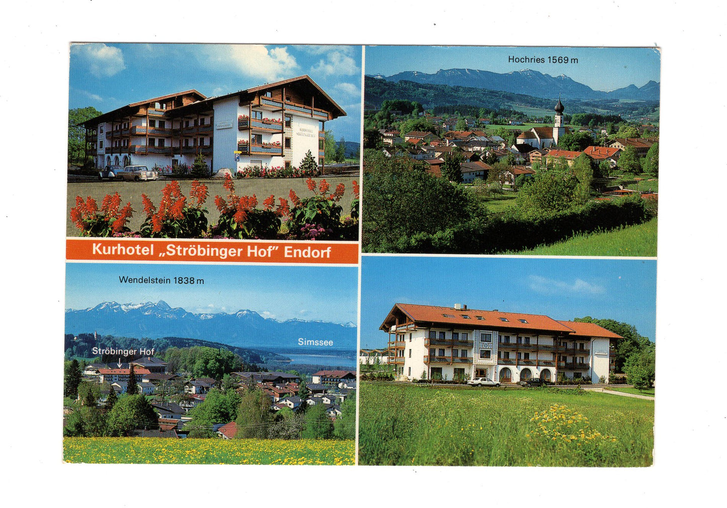 Ansichtskarte Kurhotel Ströbinger Hof / Endorf
