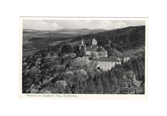 Ansichtskarte Attendorn im Sauerland / Burg Schnellenberg