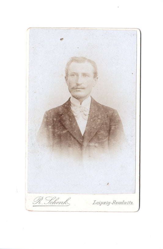 Fotografie Herrenportrait - Leipzig-Reudnitz 1890er