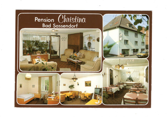 Ansichtskarte Bad Sassendorf / Pension Christina