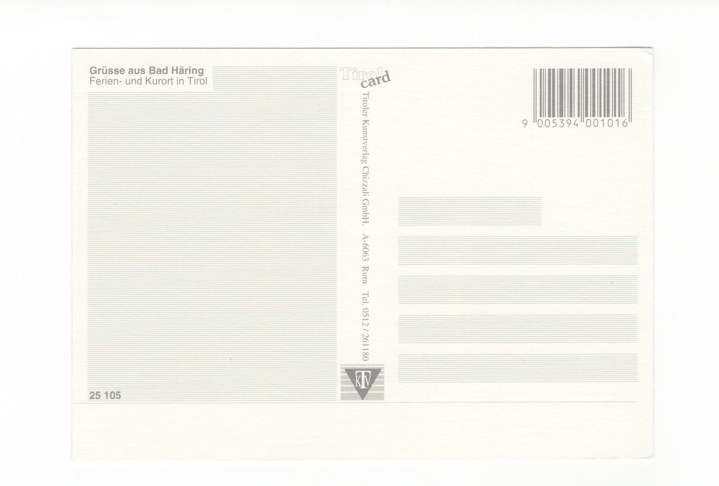 Ansichtskarte Bad Häring / Tirol / Österreich