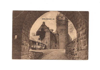 Ansichtskarte Burg Altena in Westfalen