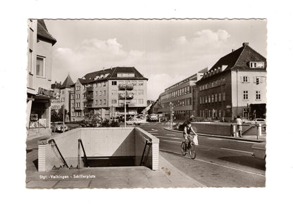 Ansichtskarte Stuttgart-Vaihingen / Schillerplatz