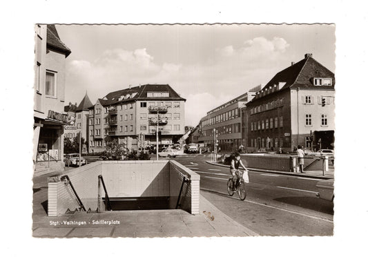 Ansichtskarte Stuttgart-Vaihingen / Schillerplatz