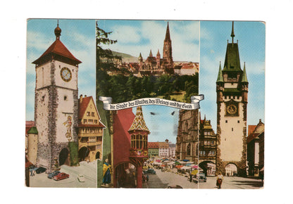 Ansichtskarte Freiburg / Schwarzwald / G1-64