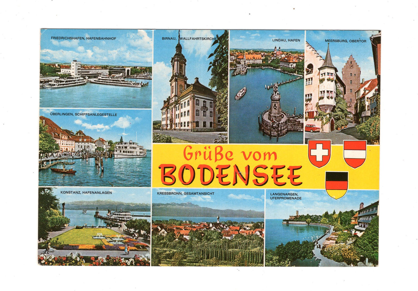 Ansichtskarte Bodensee / Überlingen / Kressbronn +++