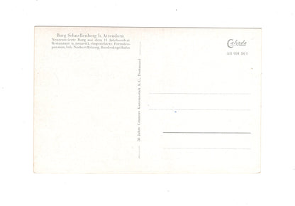 Ansichtskarte Attendorn im Sauerland / Burg Schnellenberg