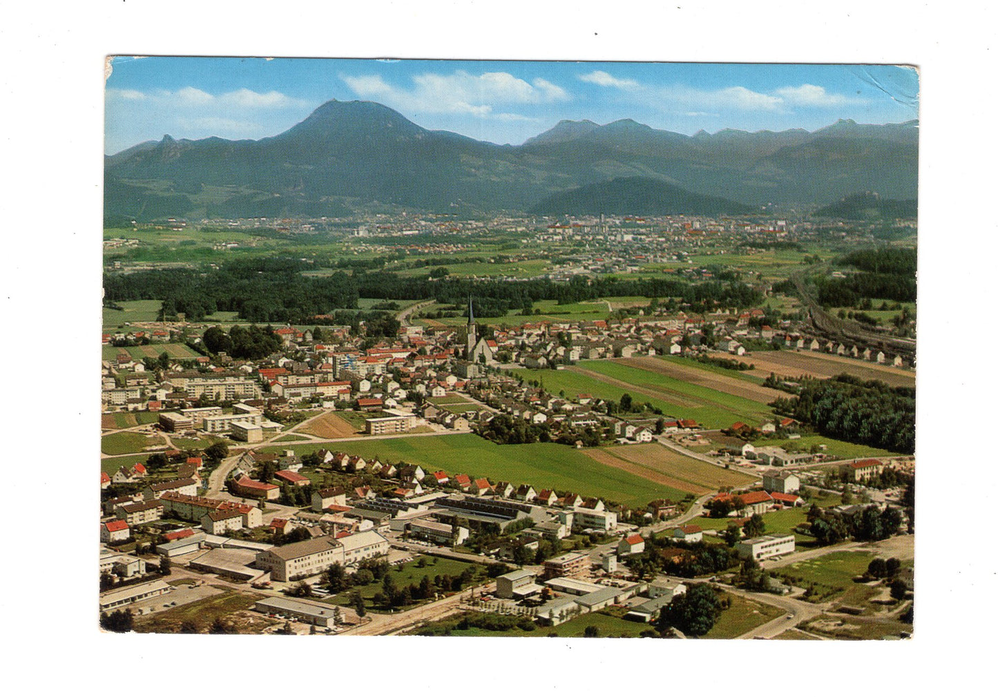 Ansichtskarte Freilassing / Oberbayern / mit Salzburg