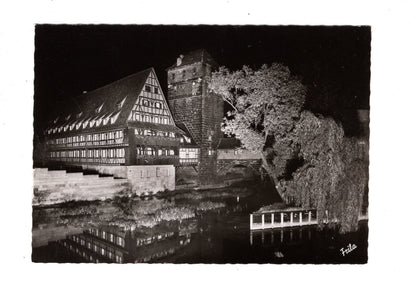 Ansichtskarte Nürnberg / Henkersteg / M1-53